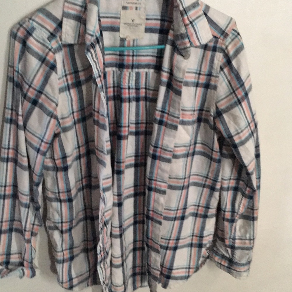 American Eagle plaid shirt